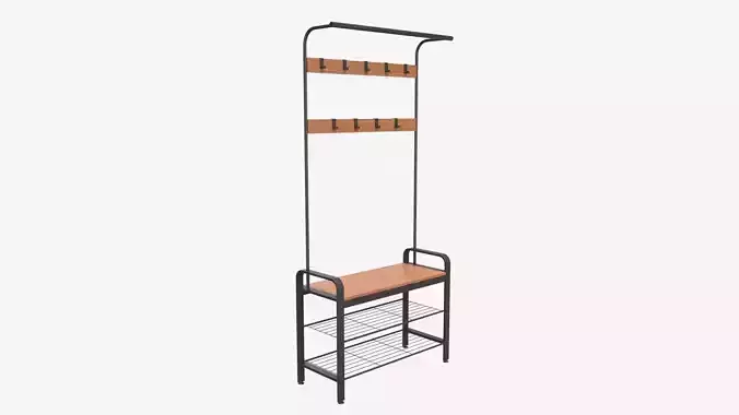 Free Standing Coat Rack Vasagle