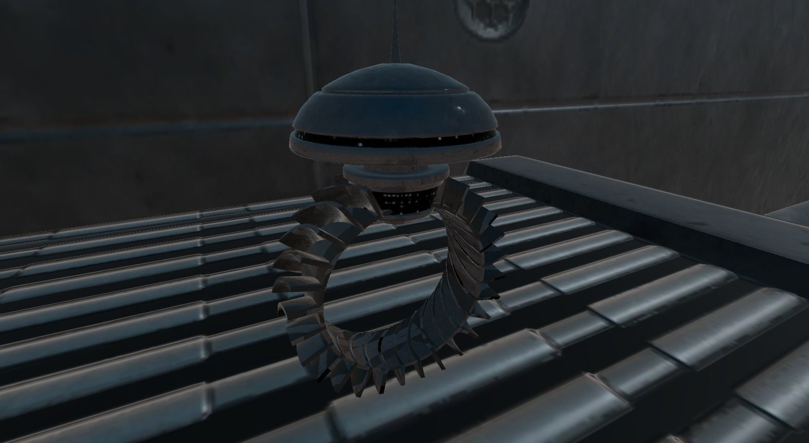 Low Poly Sci-Fi Ring Han Low-poly 3D model_1