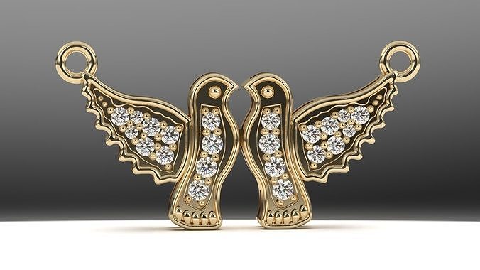bird nacklace 3D print model