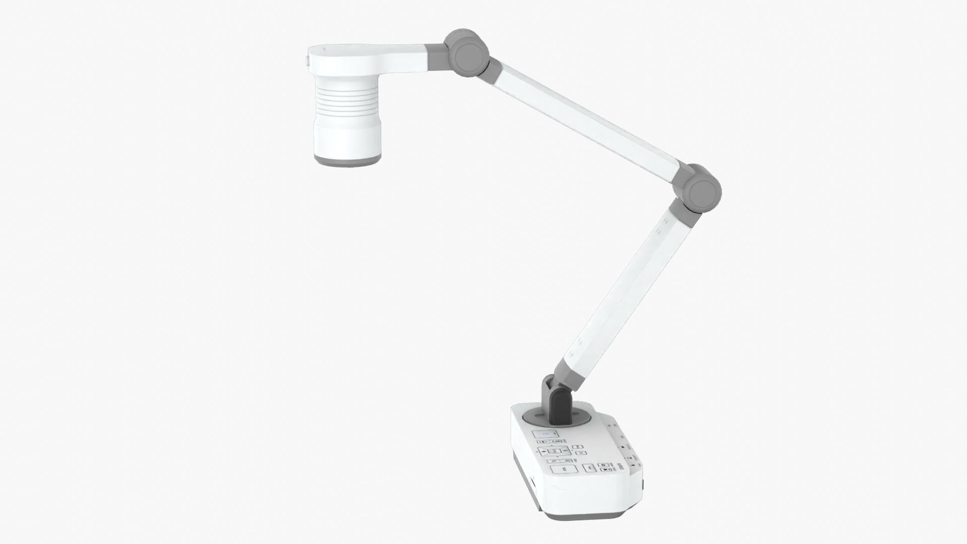 Document Camera Low-poly 3D model_3