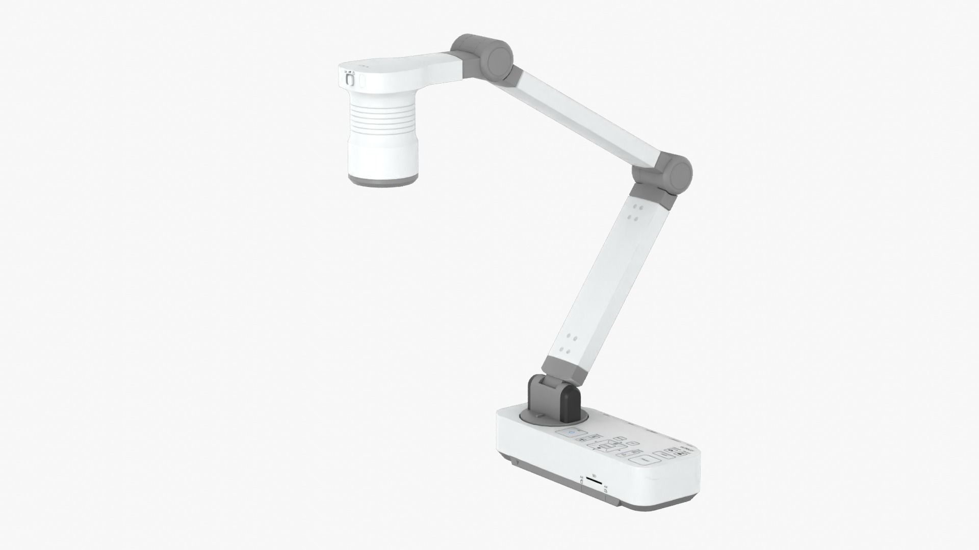Document Camera Low-poly 3D model_14
