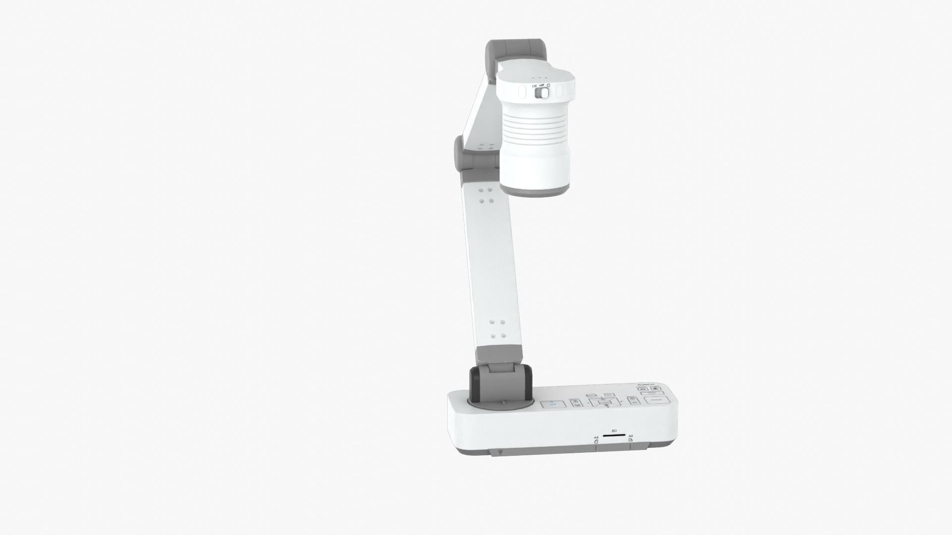 Document Camera Low-poly 3D model_12