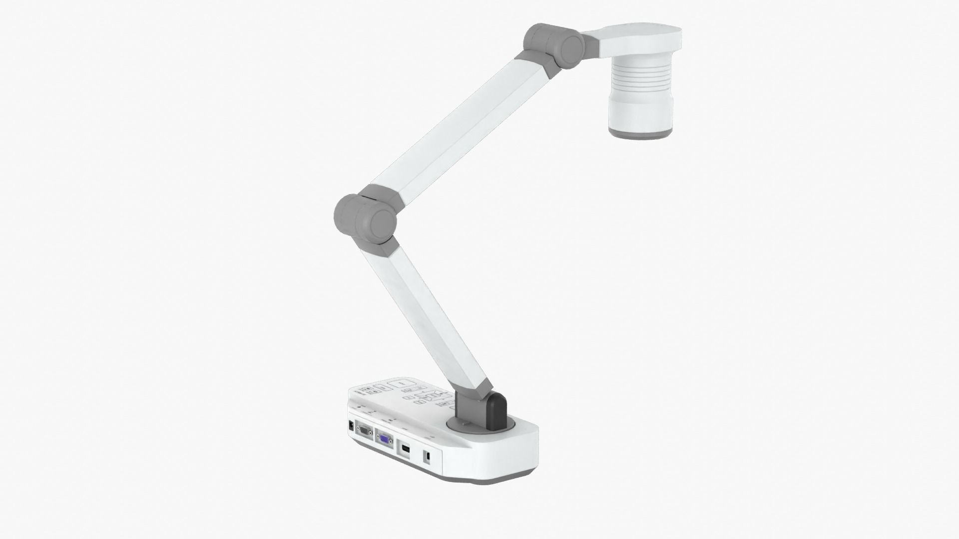 Document Camera Low-poly 3D model_8