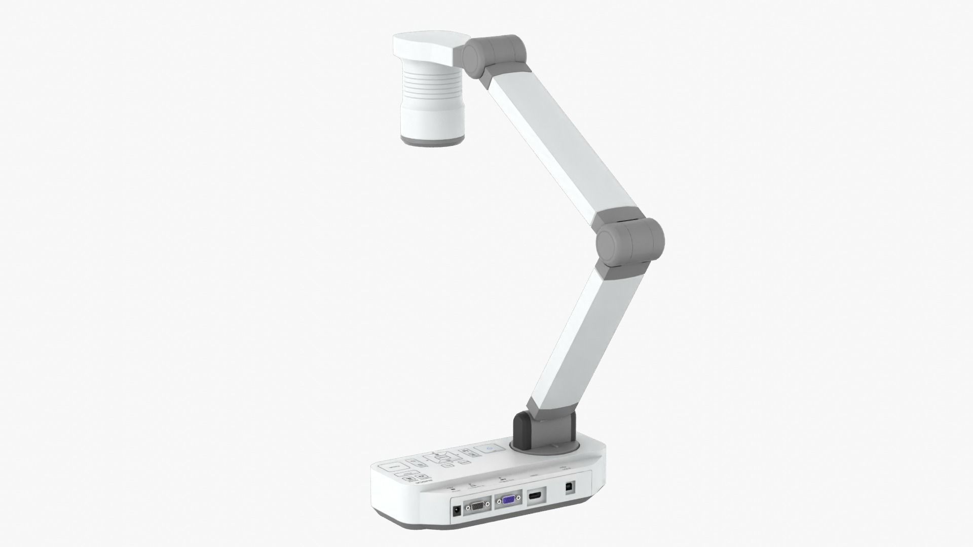 Document Camera Low-poly 3D model_5