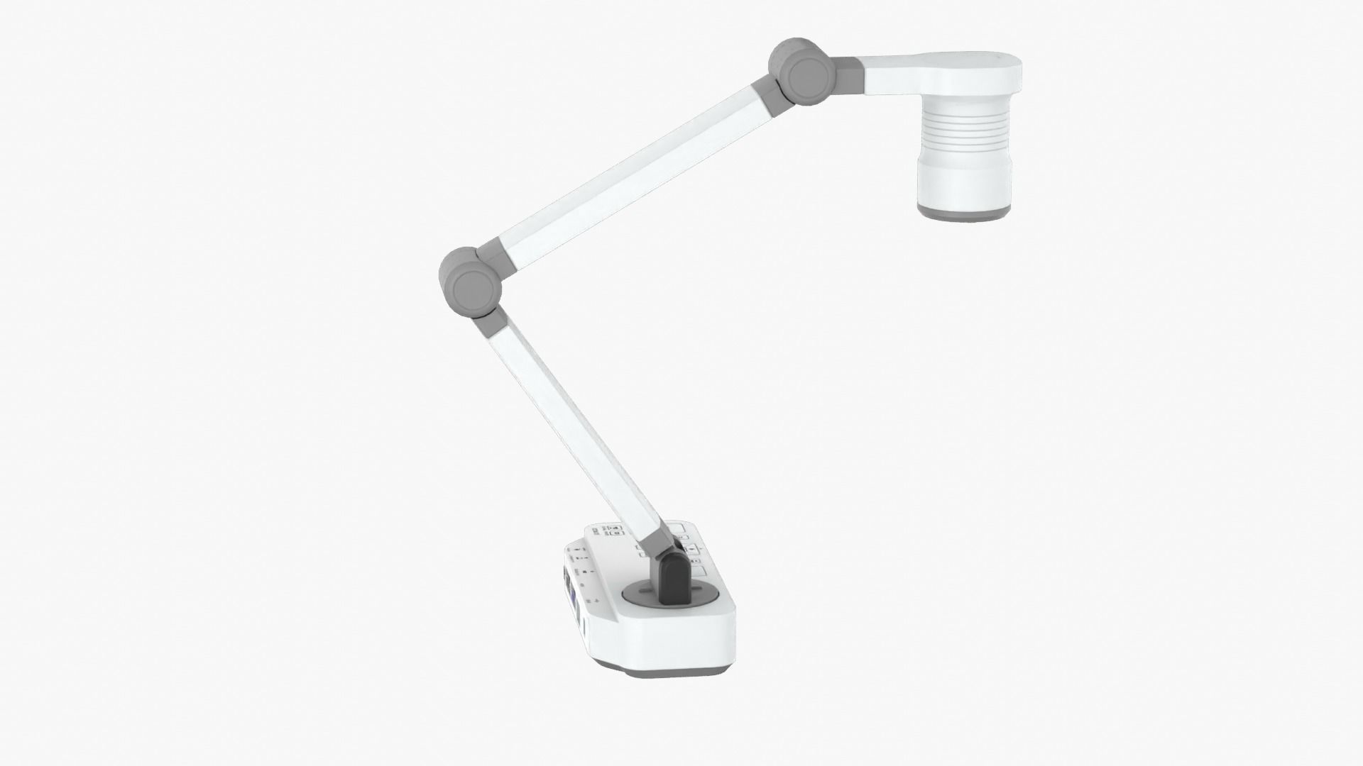 Document Camera Low-poly 3D model_9