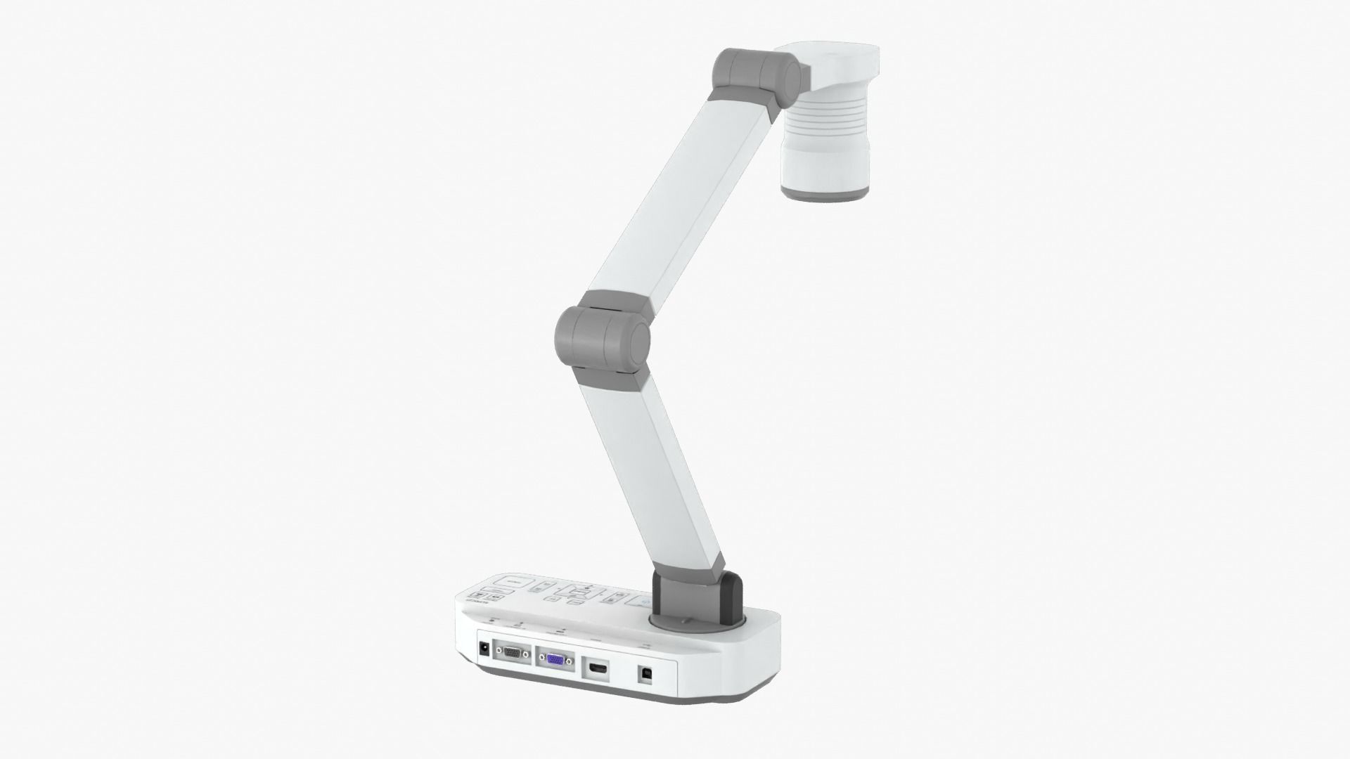 Document Camera Low-poly 3D model_7