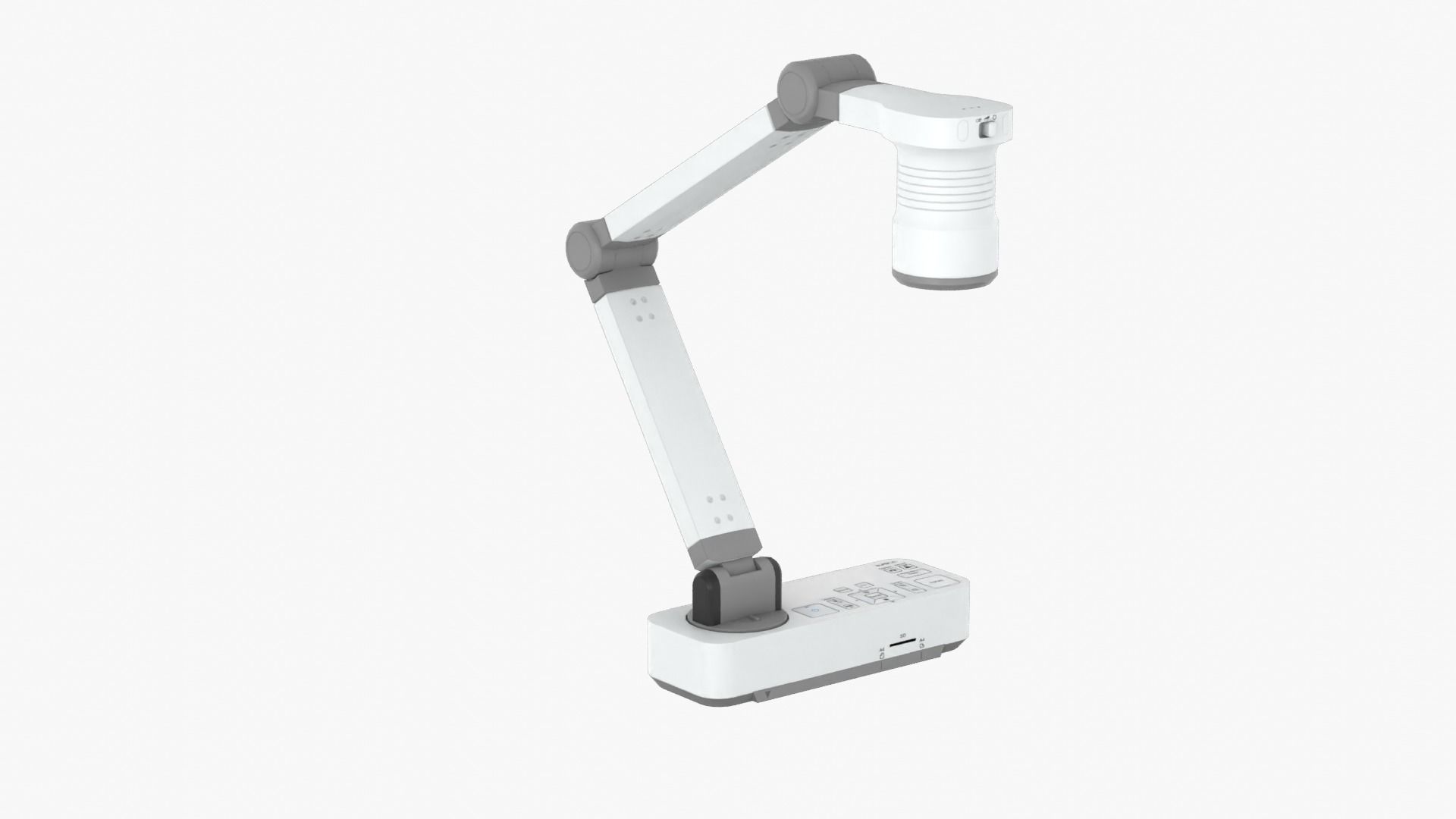 Document Camera Low-poly 3D model_11