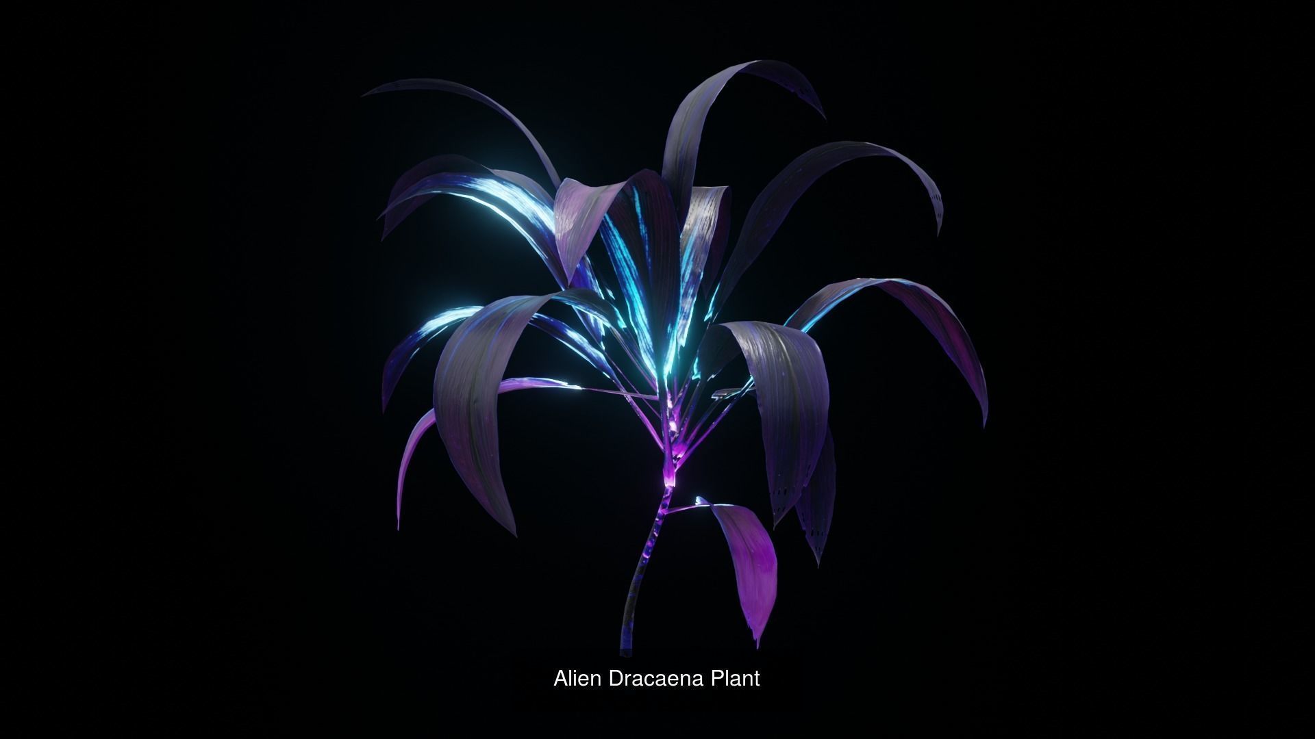 Alien Vegetation 3D Model Collection_15