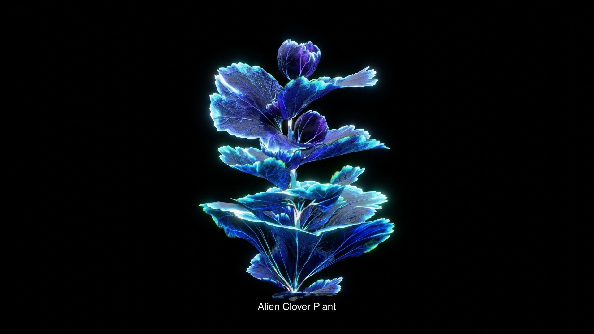 Alien Vegetation 3D Model Collection_19