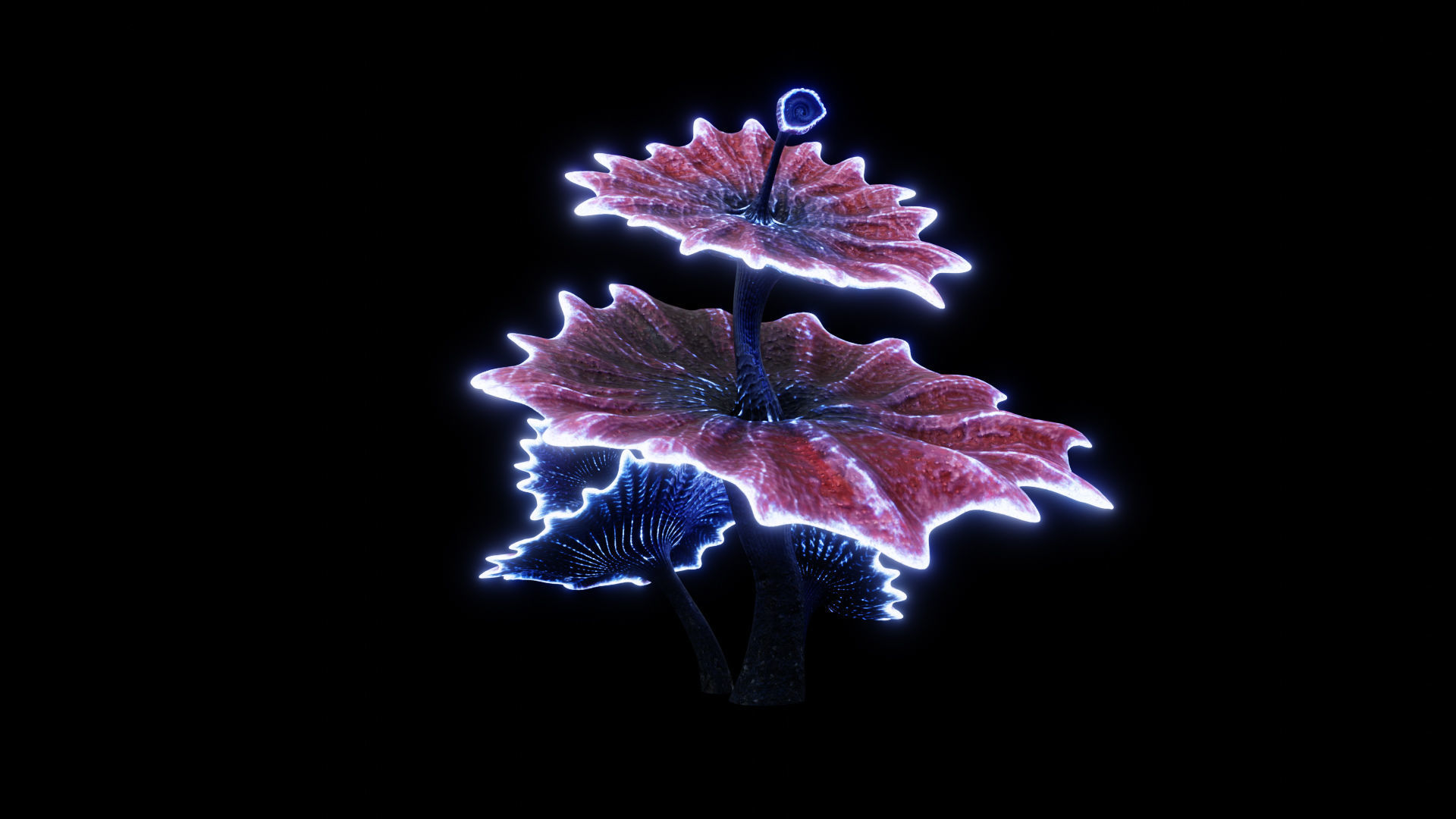 Alien Vegetation 3D Model Collection_18