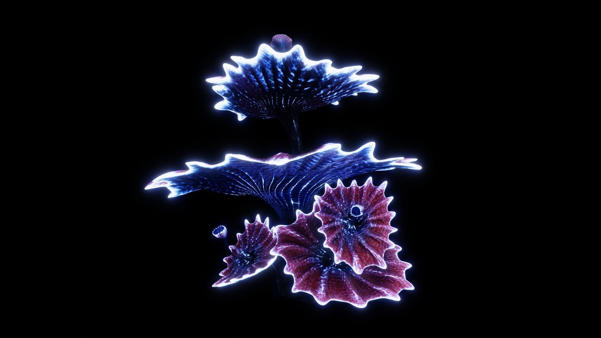 Alien Vegetation 3D Model Collection_17