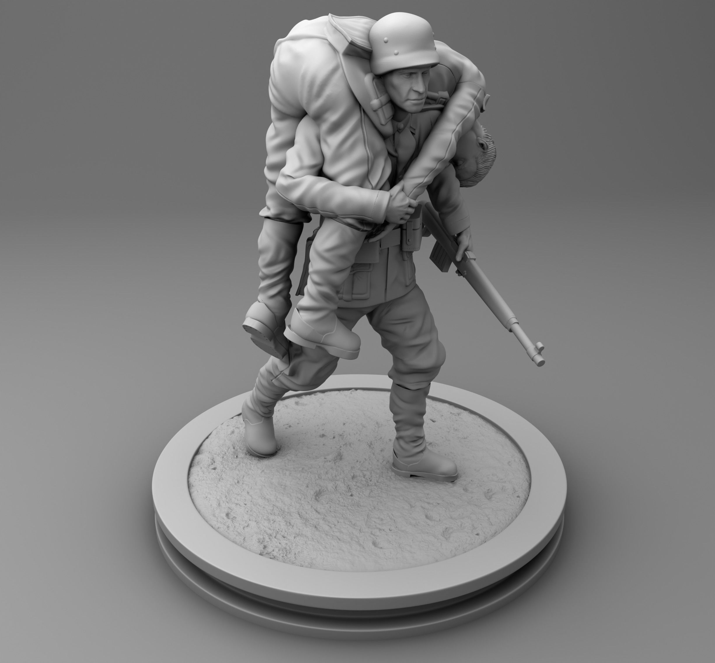 German Medic 3D print model_2
