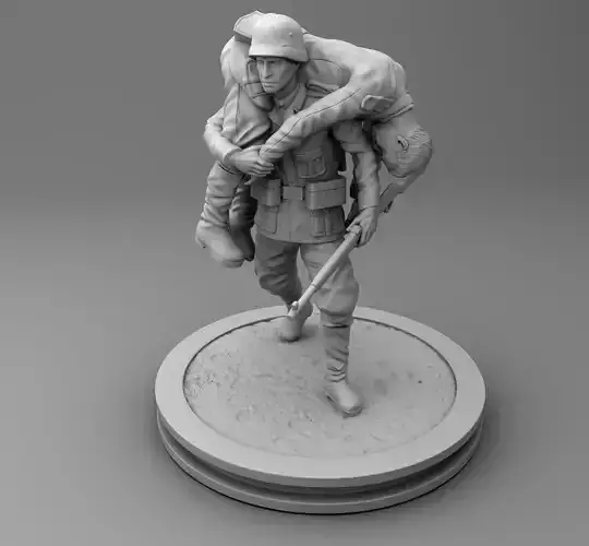 German Medic 3D print model