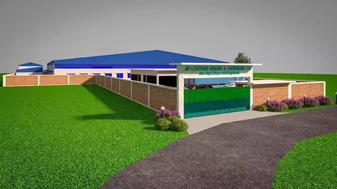 Industrial 3D Model in 3ds Max for study ready to use