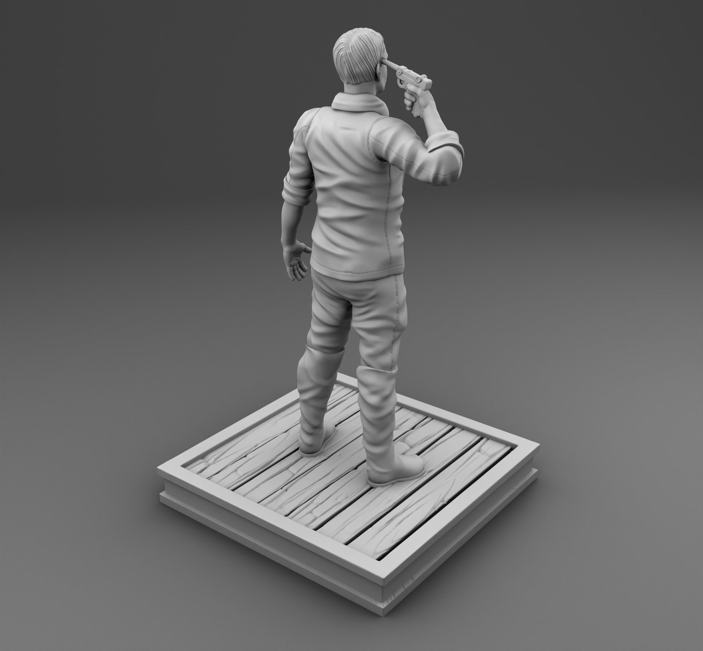 Hitlers Death 3D print model_2
