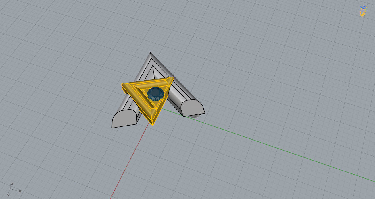 Louis Vuitton Pendant  3D print model_10