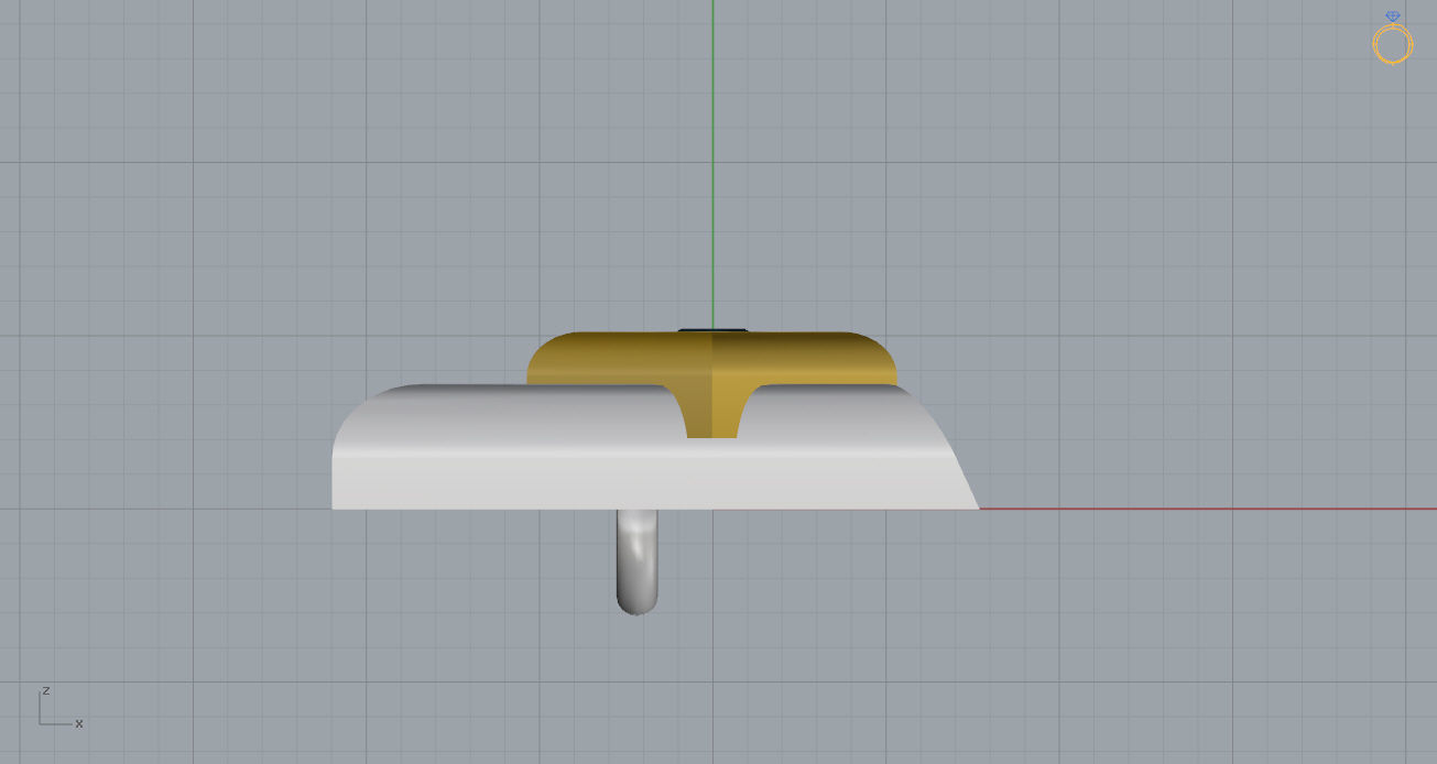 Louis Vuitton Pendant  3D print model_8