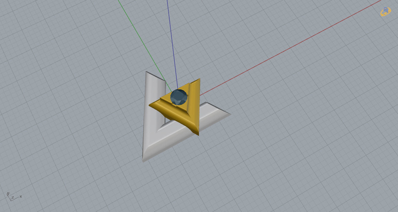 Louis Vuitton Pendant  3D print model_7
