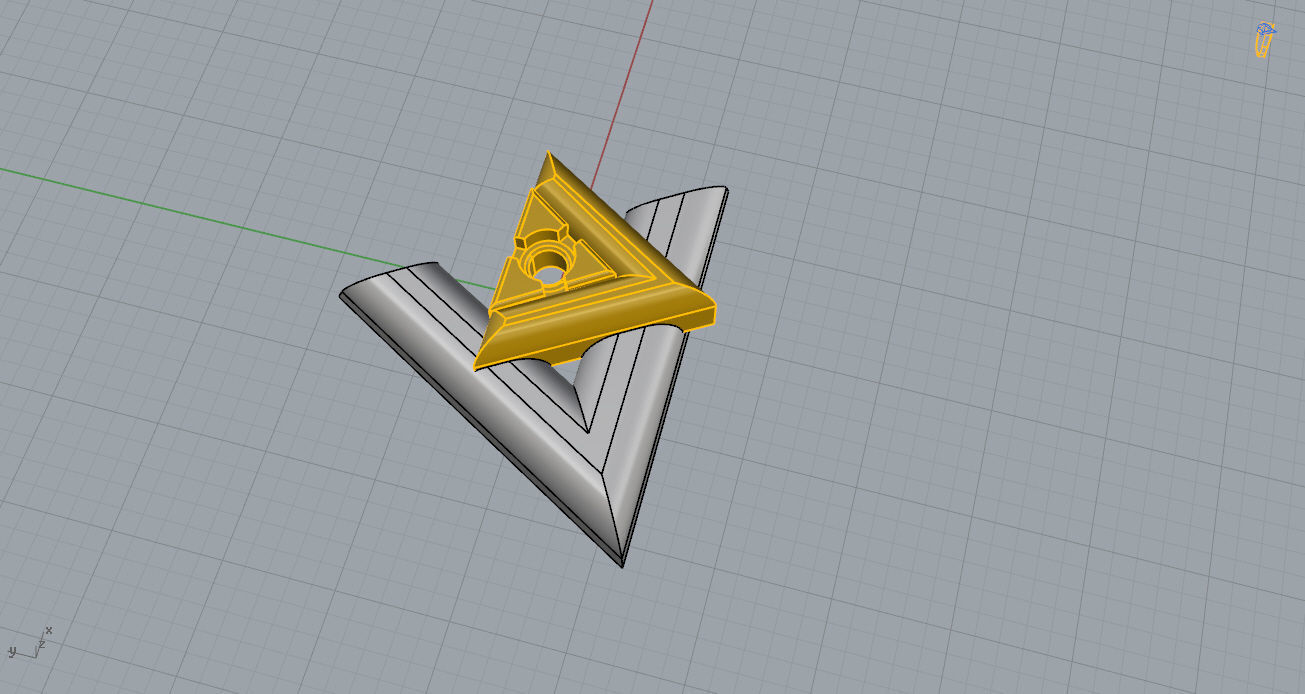 Louis Vuitton Pendant  3D print model_12