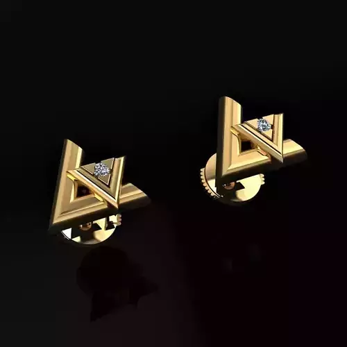 Louis Vuitton Stud Earrings 