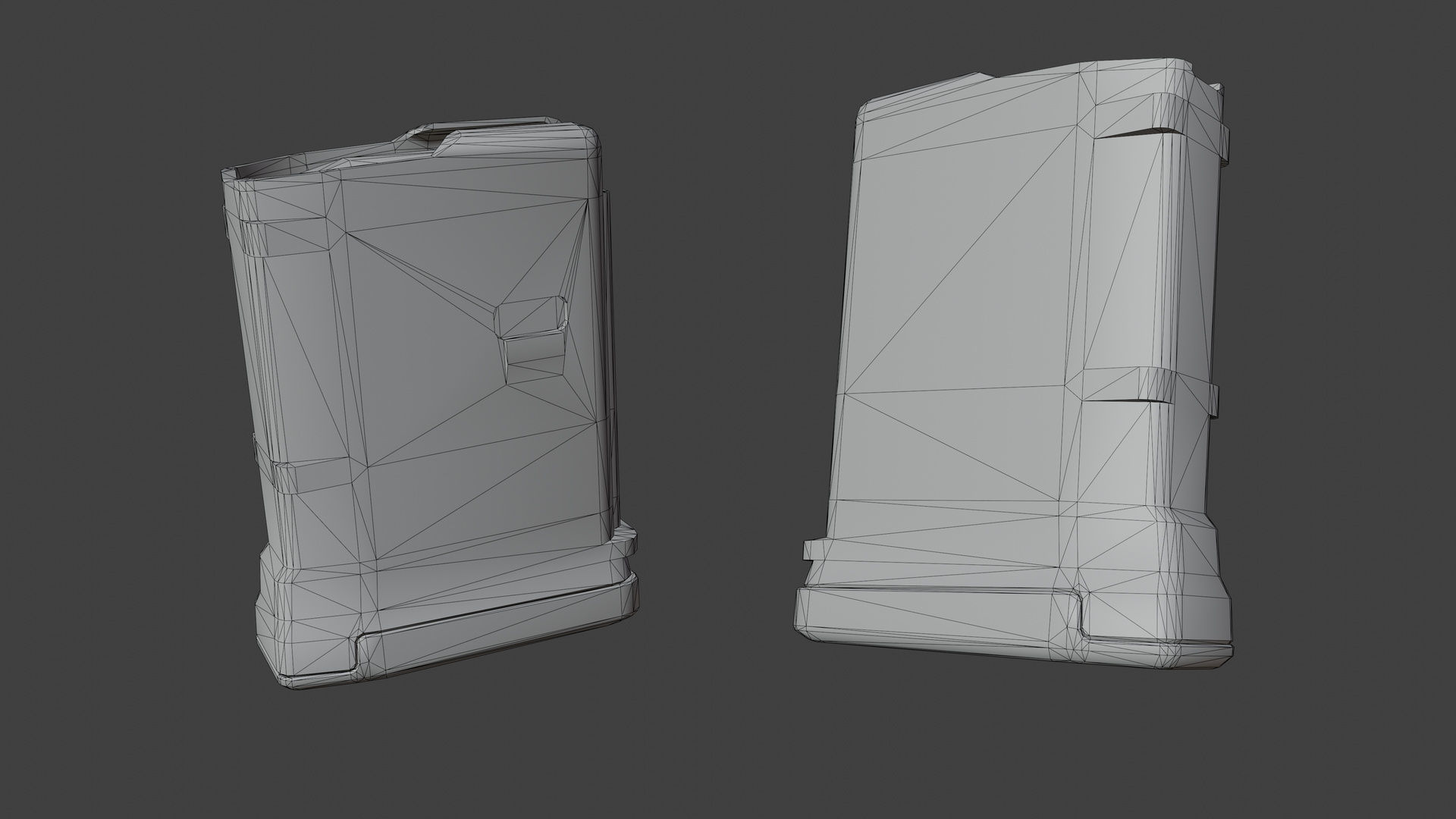 Pmag 10 round AR magazine Low-poly 3D model_4