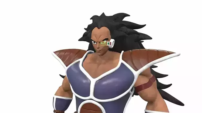 Raditz from Dragon Ball 3D model