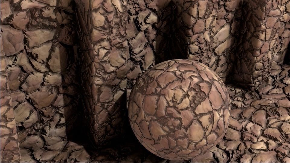 For Anime - NPR Rock Wall Texture_33