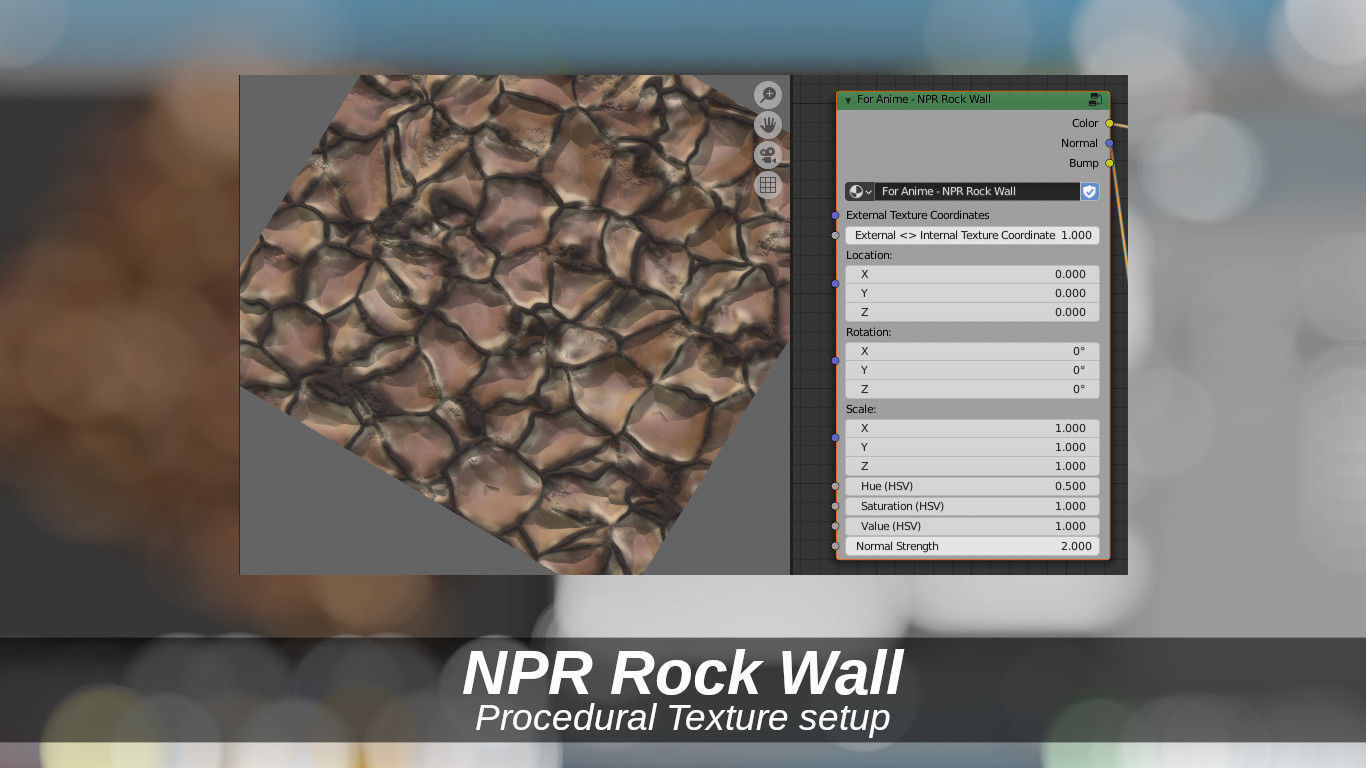 For Anime - NPR Rock Wall Texture_3