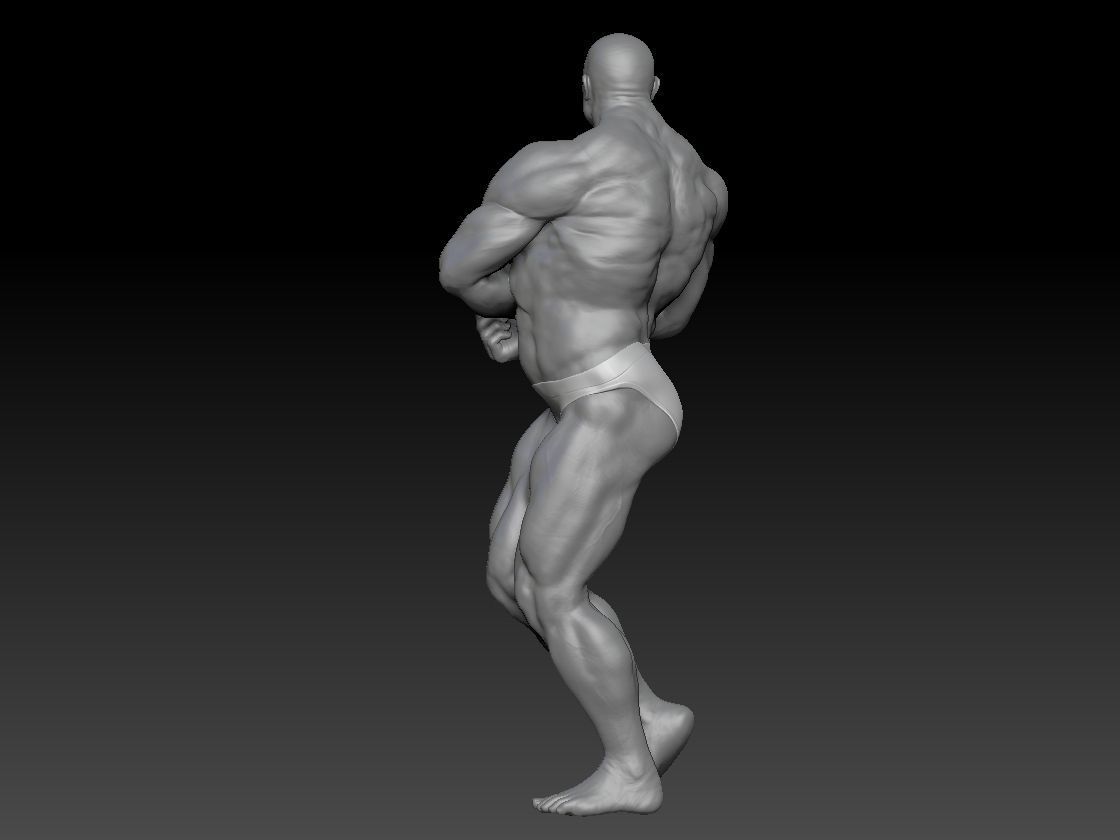 BODYBUILDING MAN 2 3D print model_2