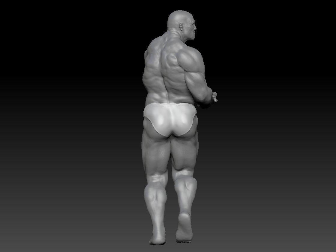BODYBUILDING MAN 2 3D print model_3
