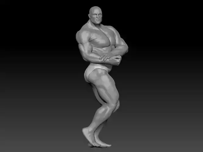 BODYBUILDING MAN 2 3D print model
