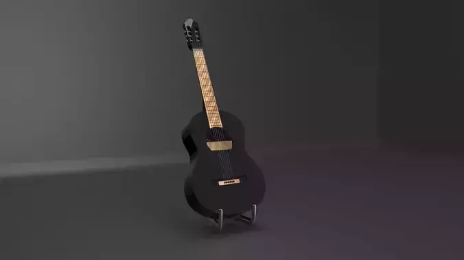 blach acoustic guitar