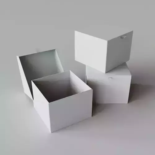 ANGLED CUFF RING BOX - Package 3D model