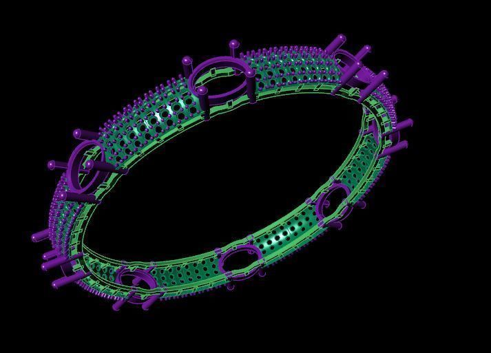 Bracelet 3D print model_3