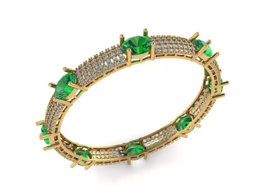 Bracelet 3D print model_0