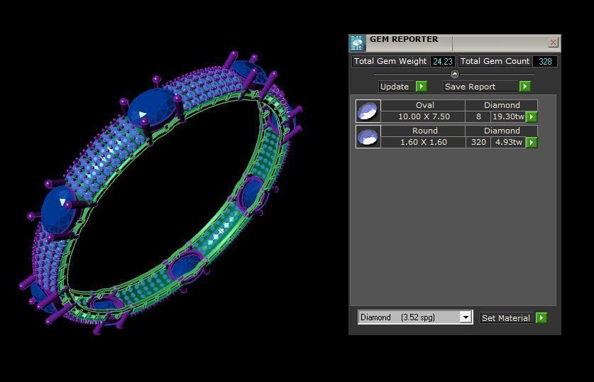 Bracelet 3D print model_5