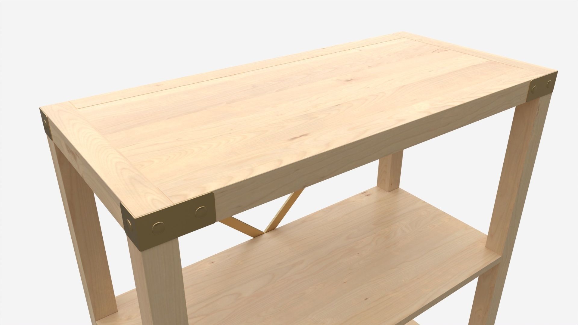 Urban Industrial Bookshelf Andersen 3D model_3