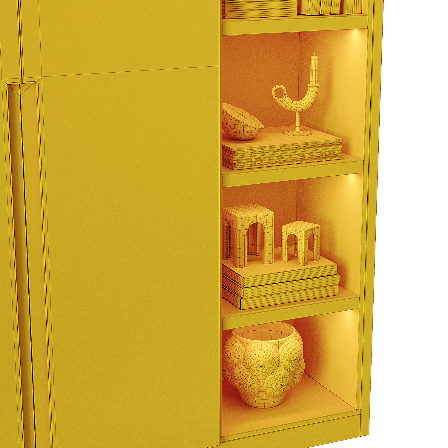 Wardrobe 15 3D model_10