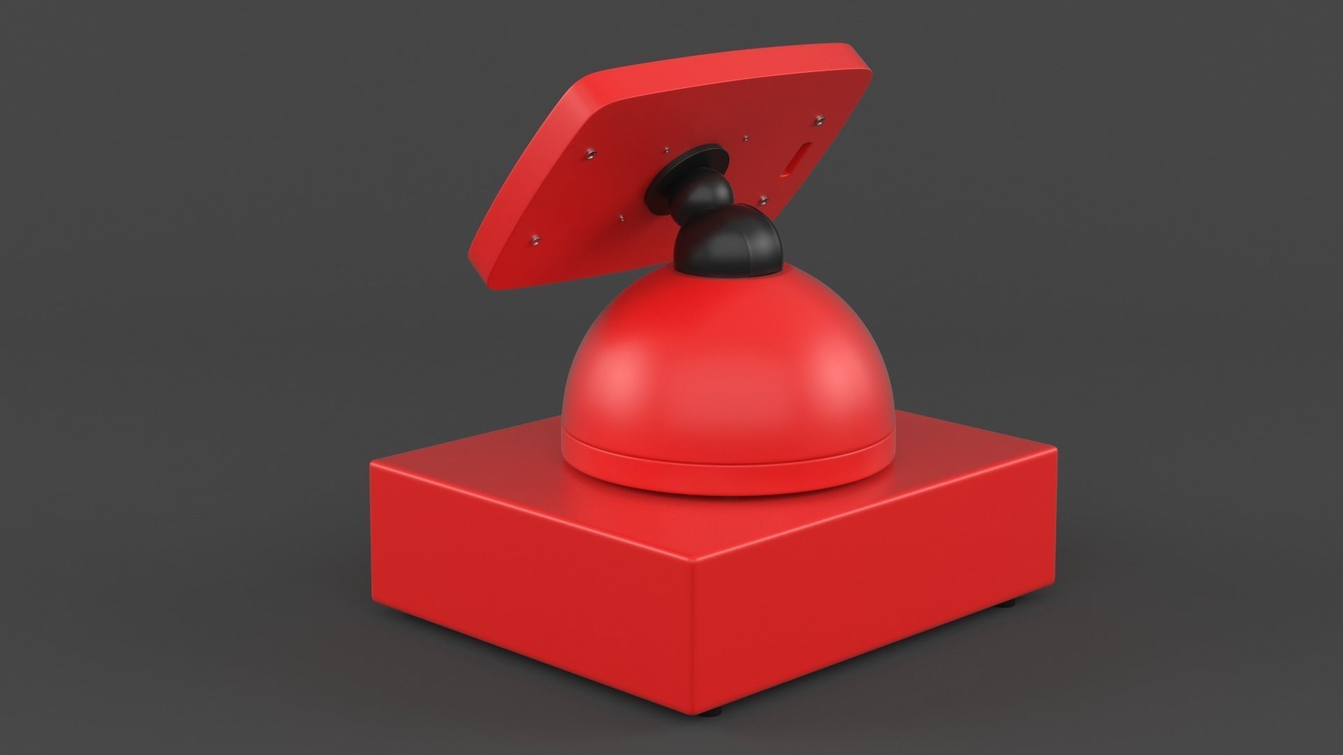 Kiosk Tablet 3D model_3