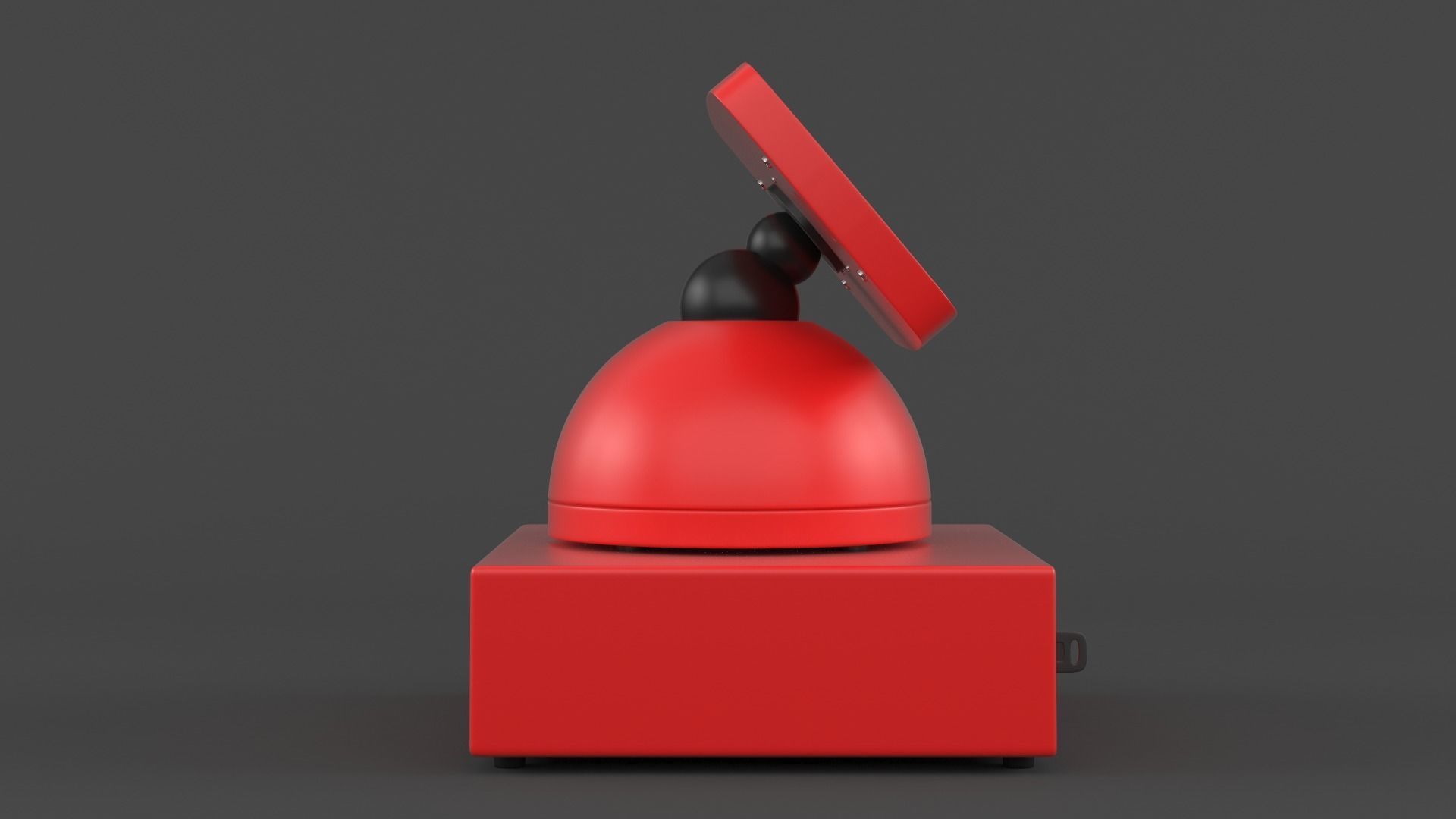 Kiosk Tablet 3D model_2