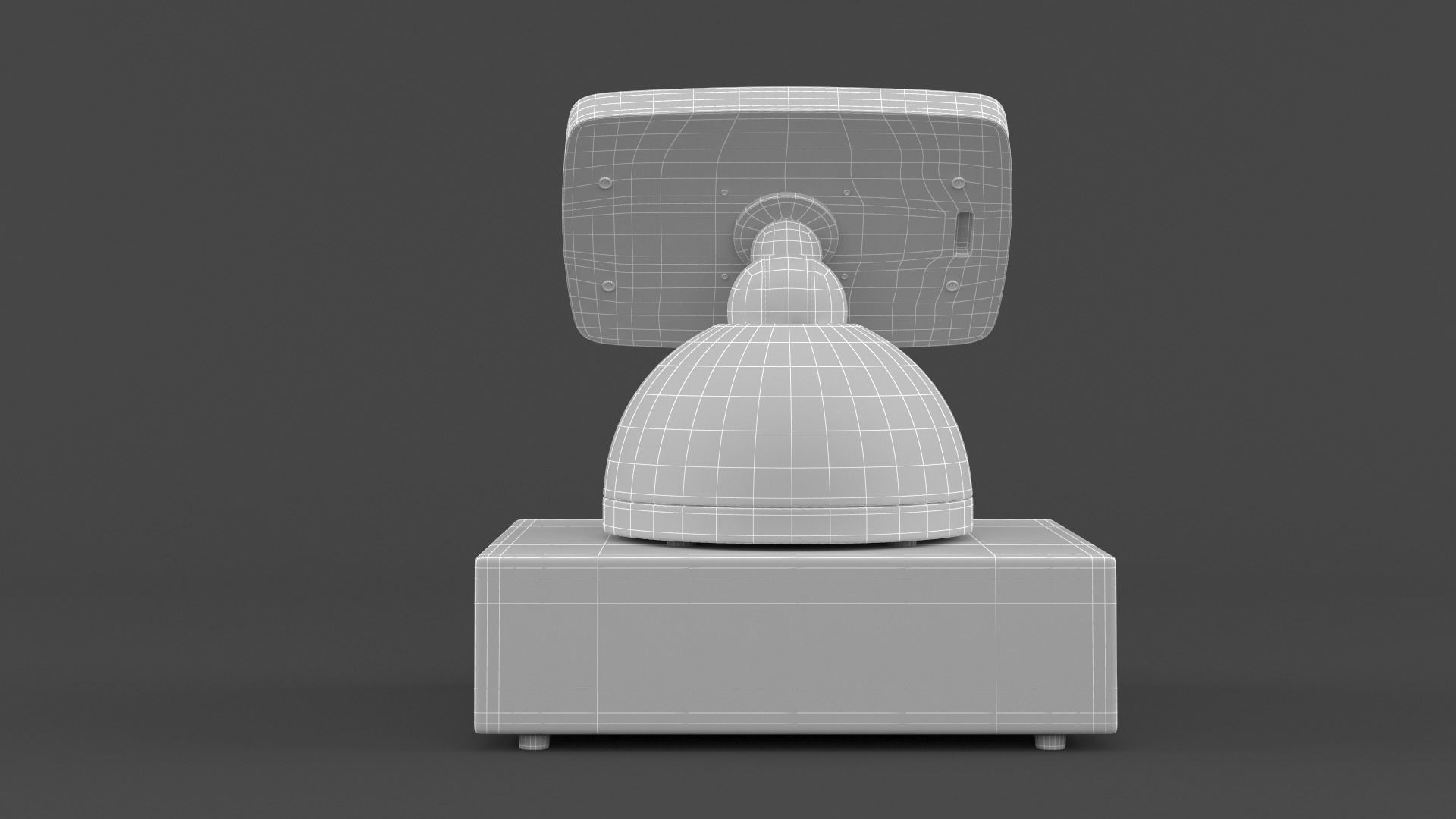 Kiosk Tablet 3D model_10