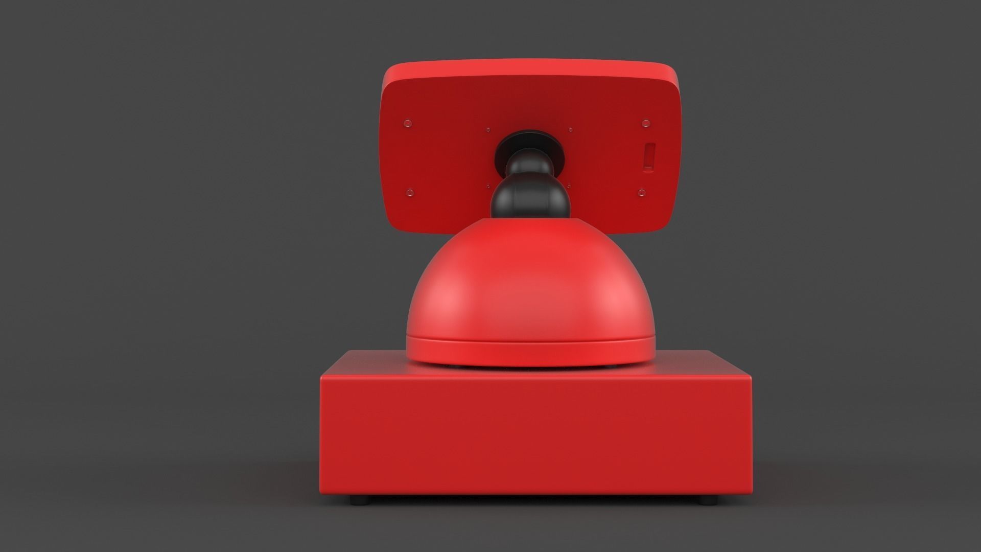 Kiosk Tablet 3D model_4