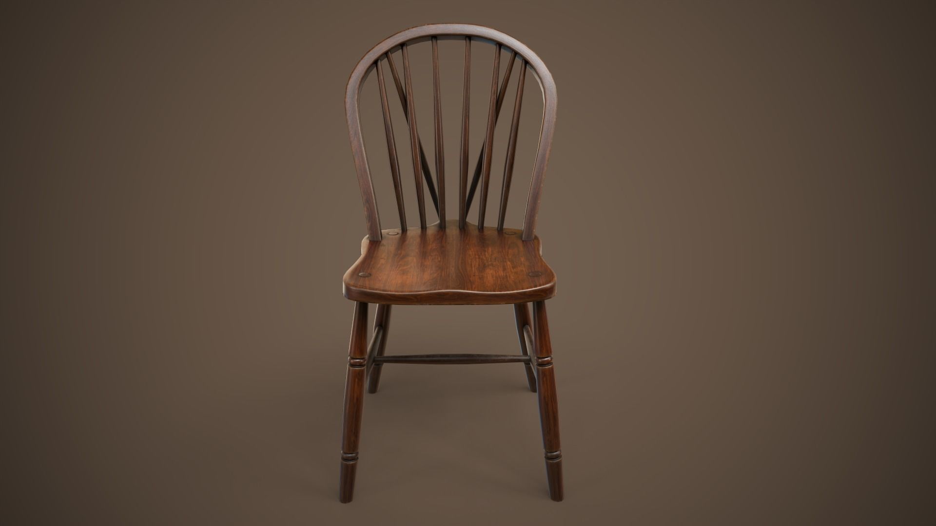 Set of vintage tables and chairs 3D Model Collection_16