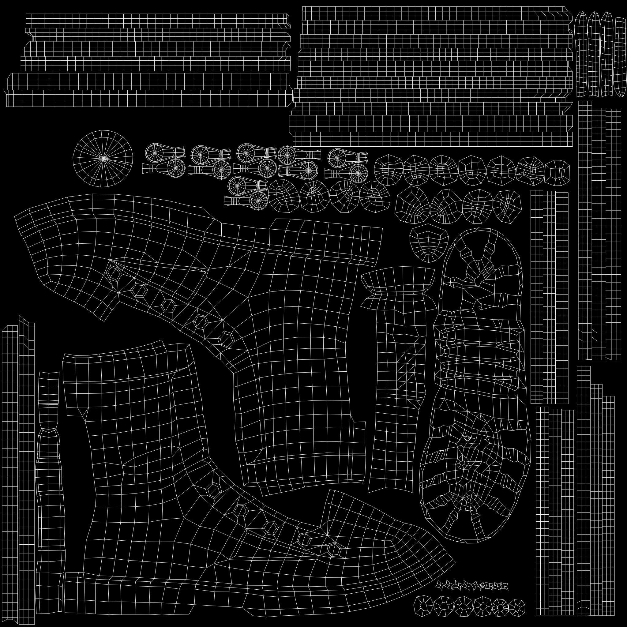 Combat Boots Low-poly 3D model_13