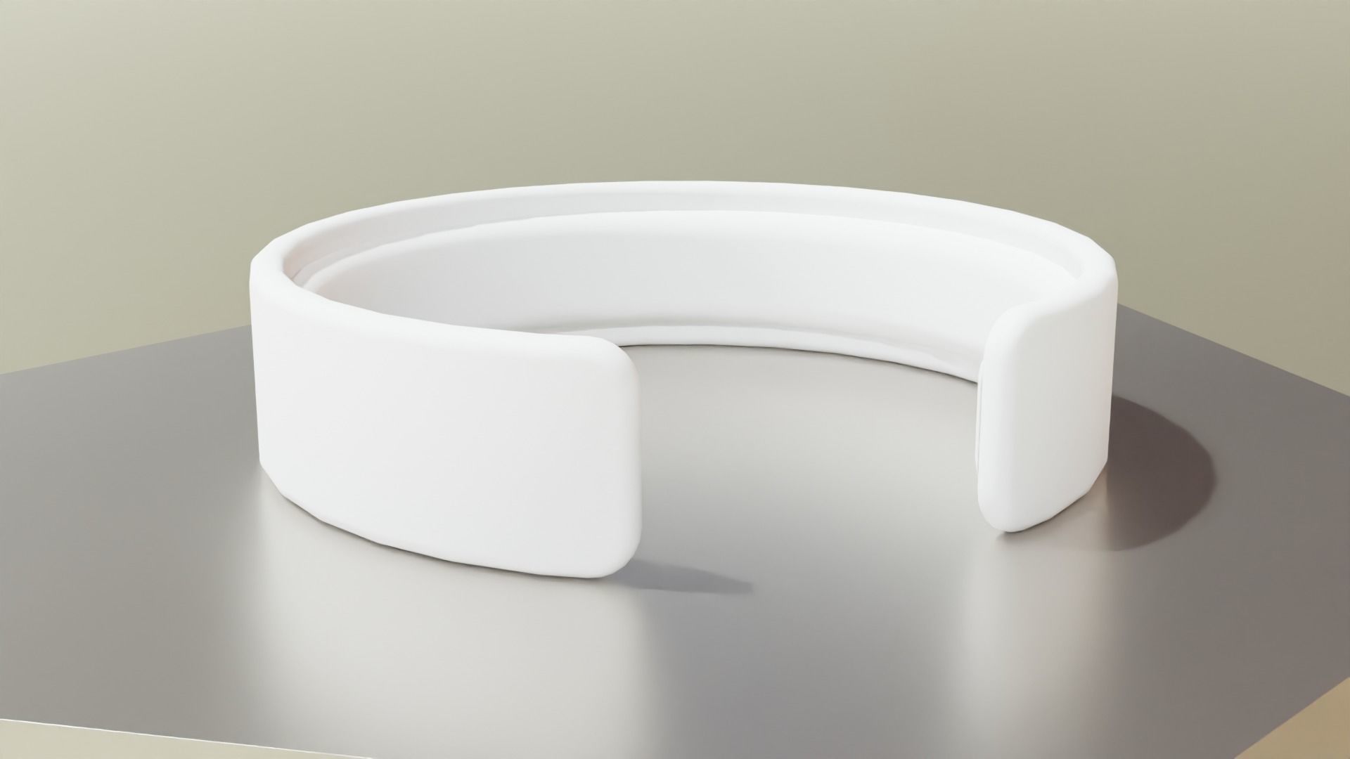 Low Poly Sci-Fi Bracelet Luke Low-poly 3D model_9