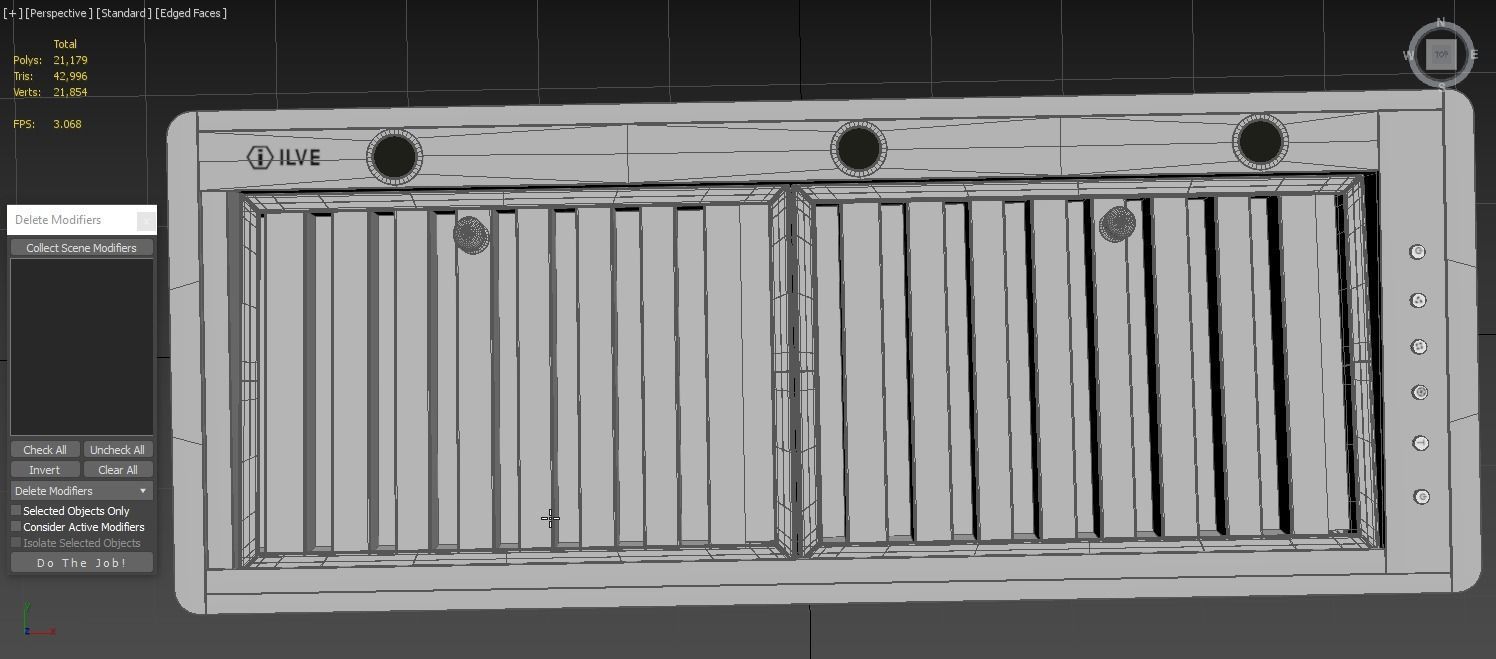 Concealed Range Hood Pf Ivum752x ilve 3D model_4