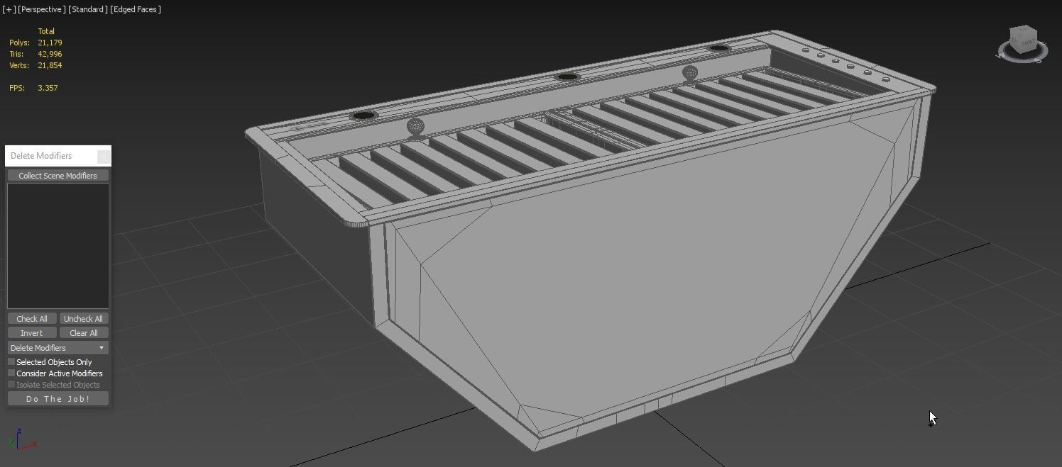 Concealed Range Hood Pf Ivum752x ilve 3D model_5