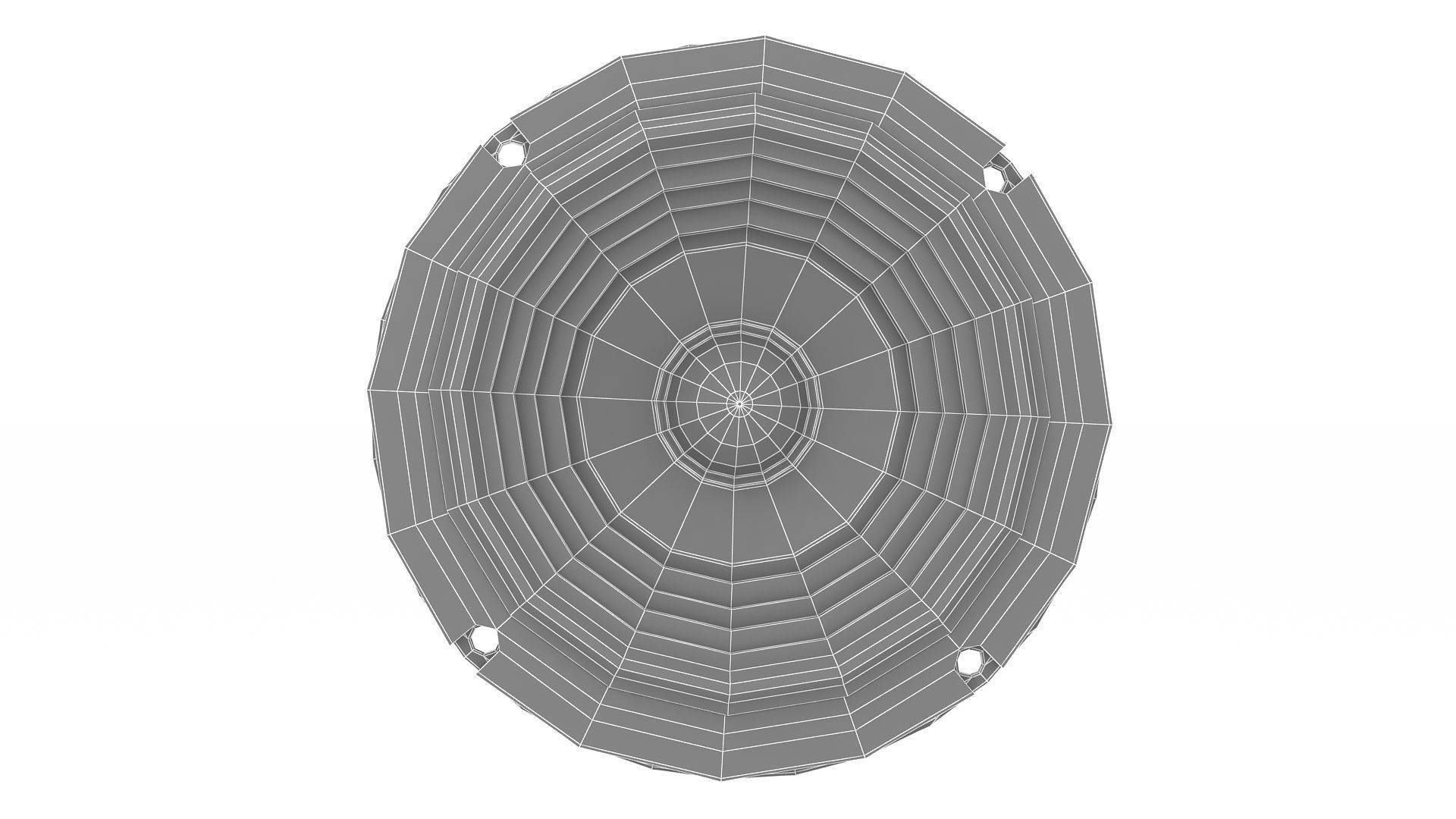 BassLoudspeaker speaker 3D model_11