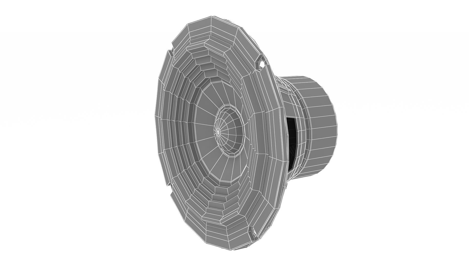 BassLoudspeaker speaker 3D model_7