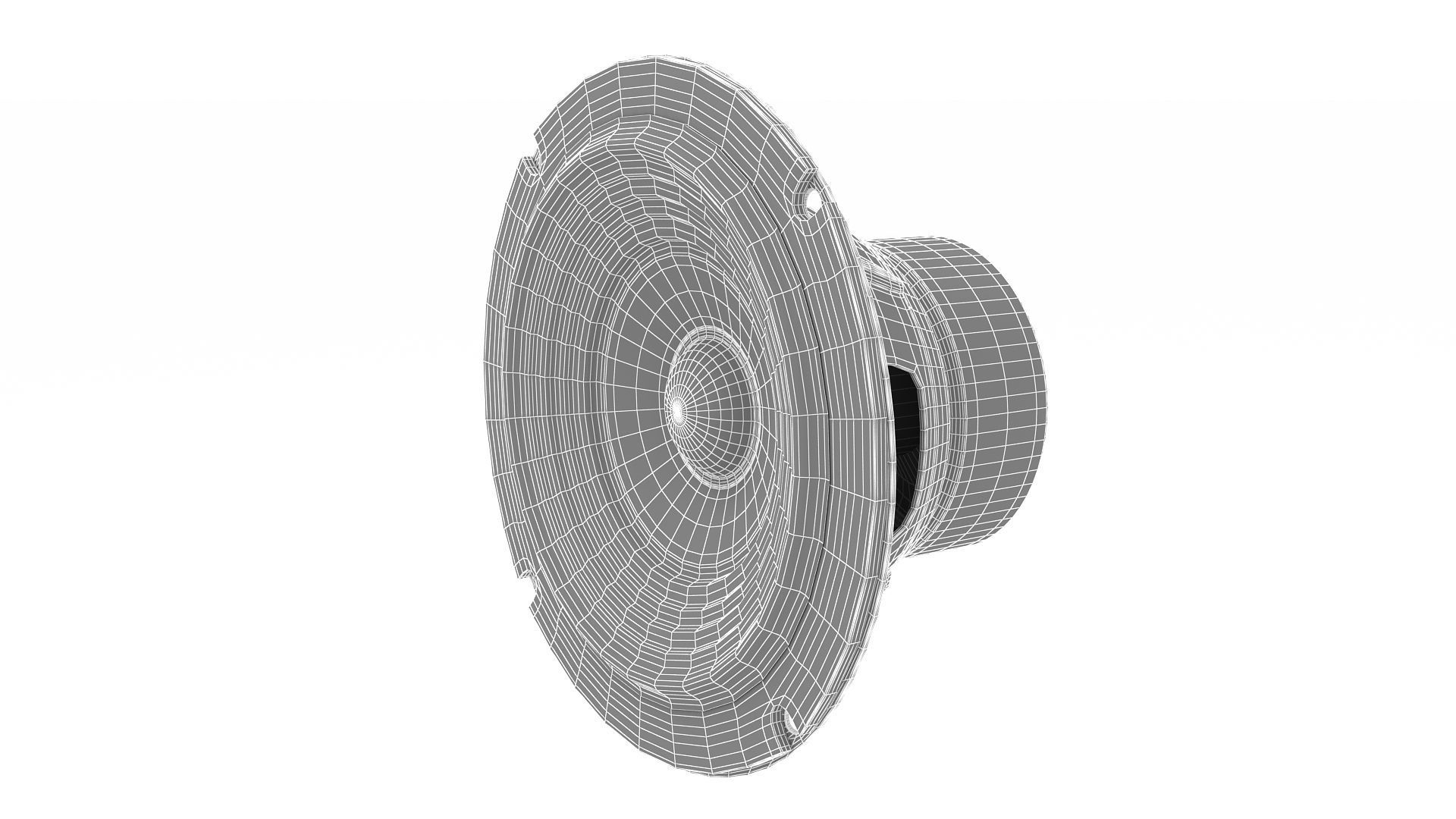 BassLoudspeaker speaker 3D model_8